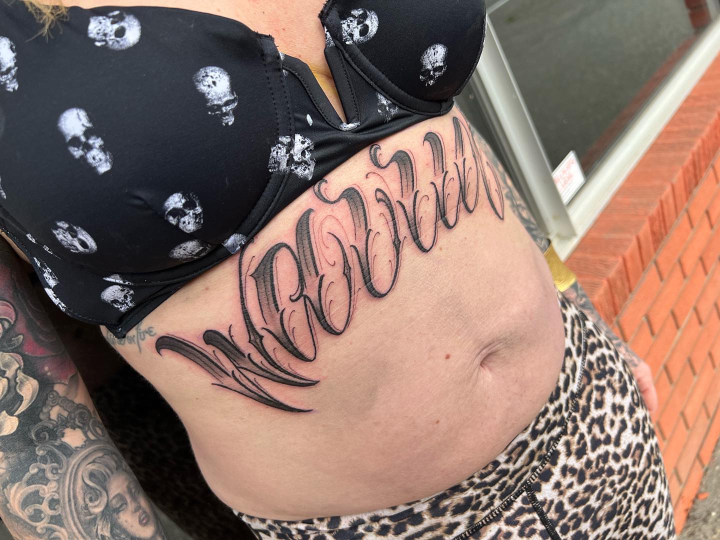 Tattoo by @thezaptrap — lettering_script