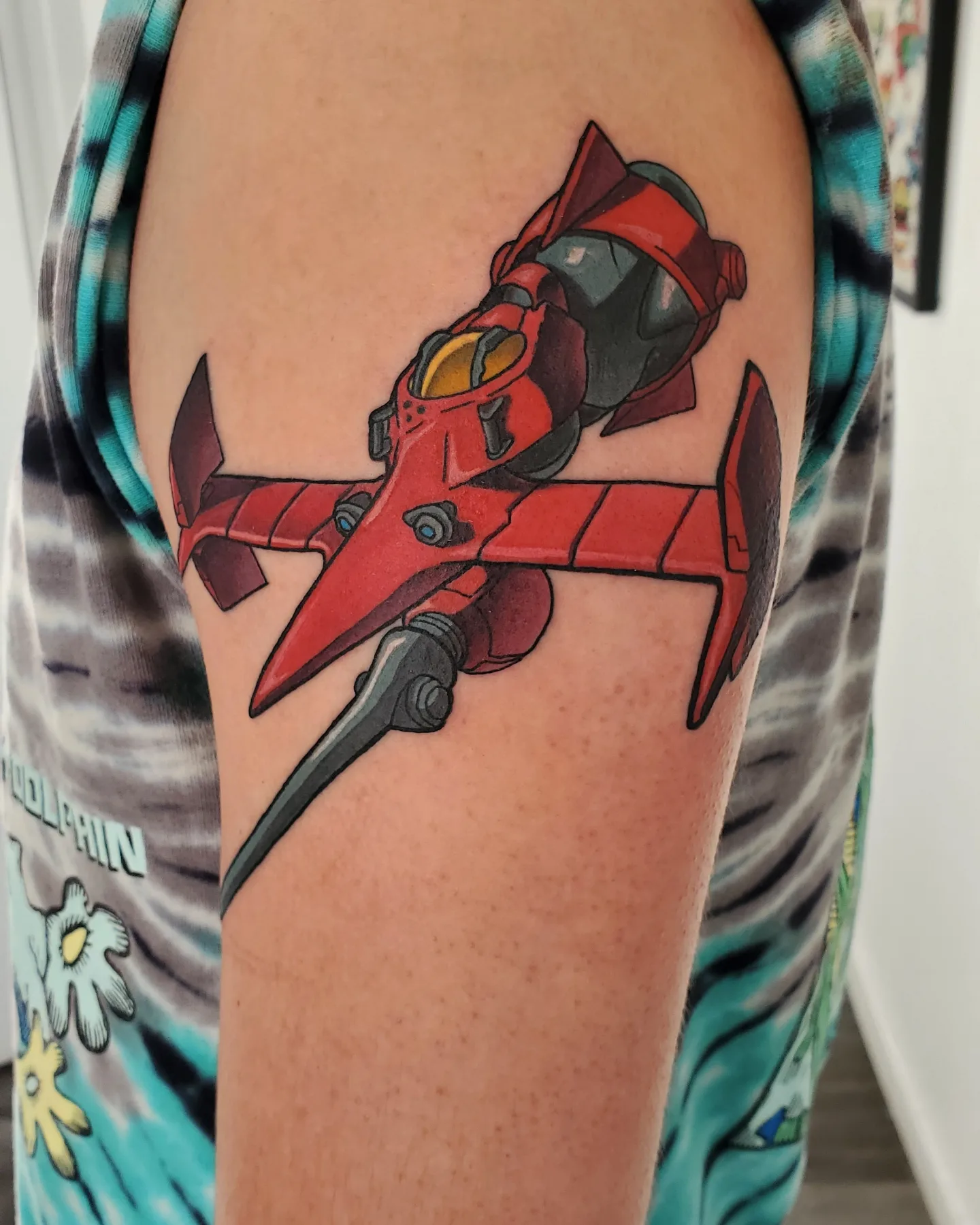 Tattoo by @gwai_lo_joe — anime