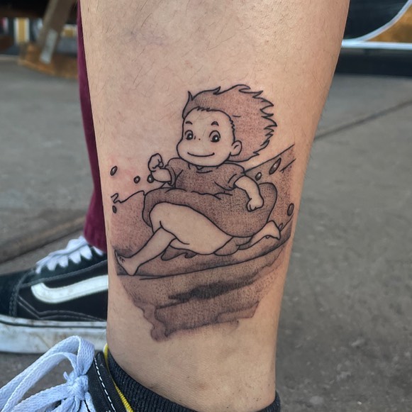 Tattoo by @donangeloxx โ black_and_grey