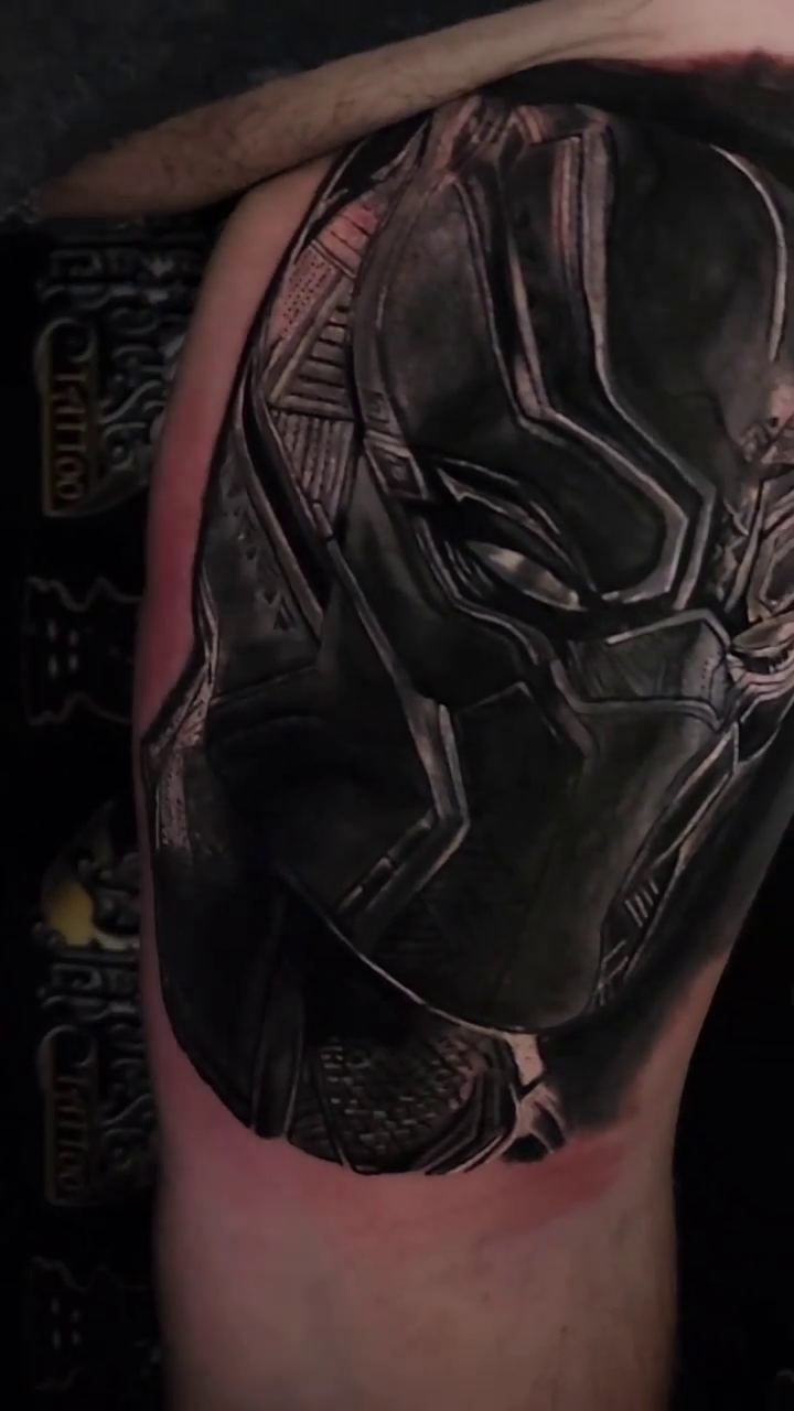 Tattoo by @antmantattoos — realism, black_and_grey