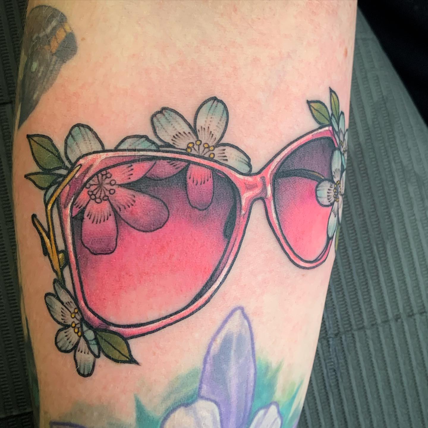 Tattoo by @zopfism — new_school, watercolor