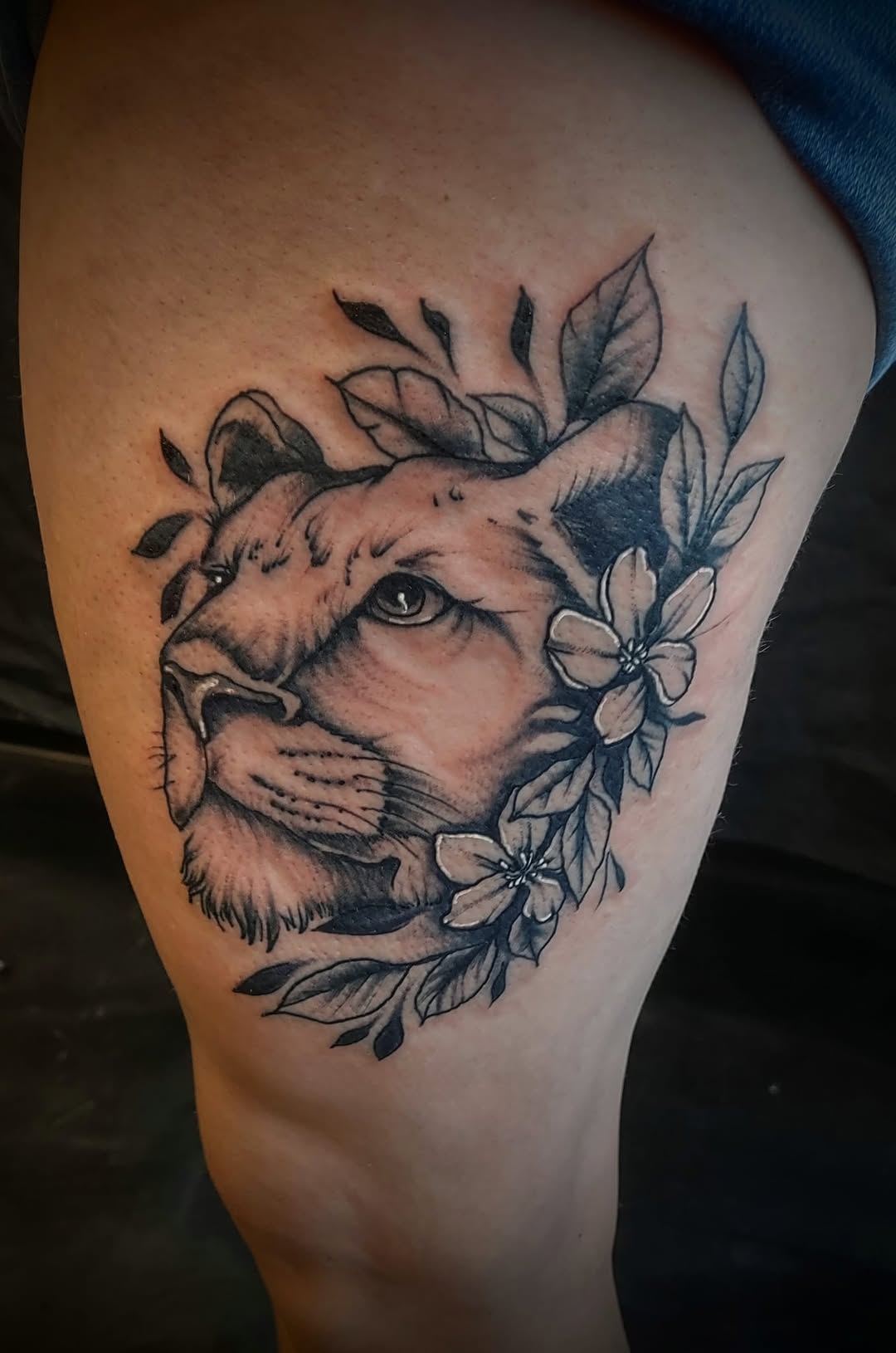 Tattoo by @tattoosbyjacklyn — realism, black_and_grey
