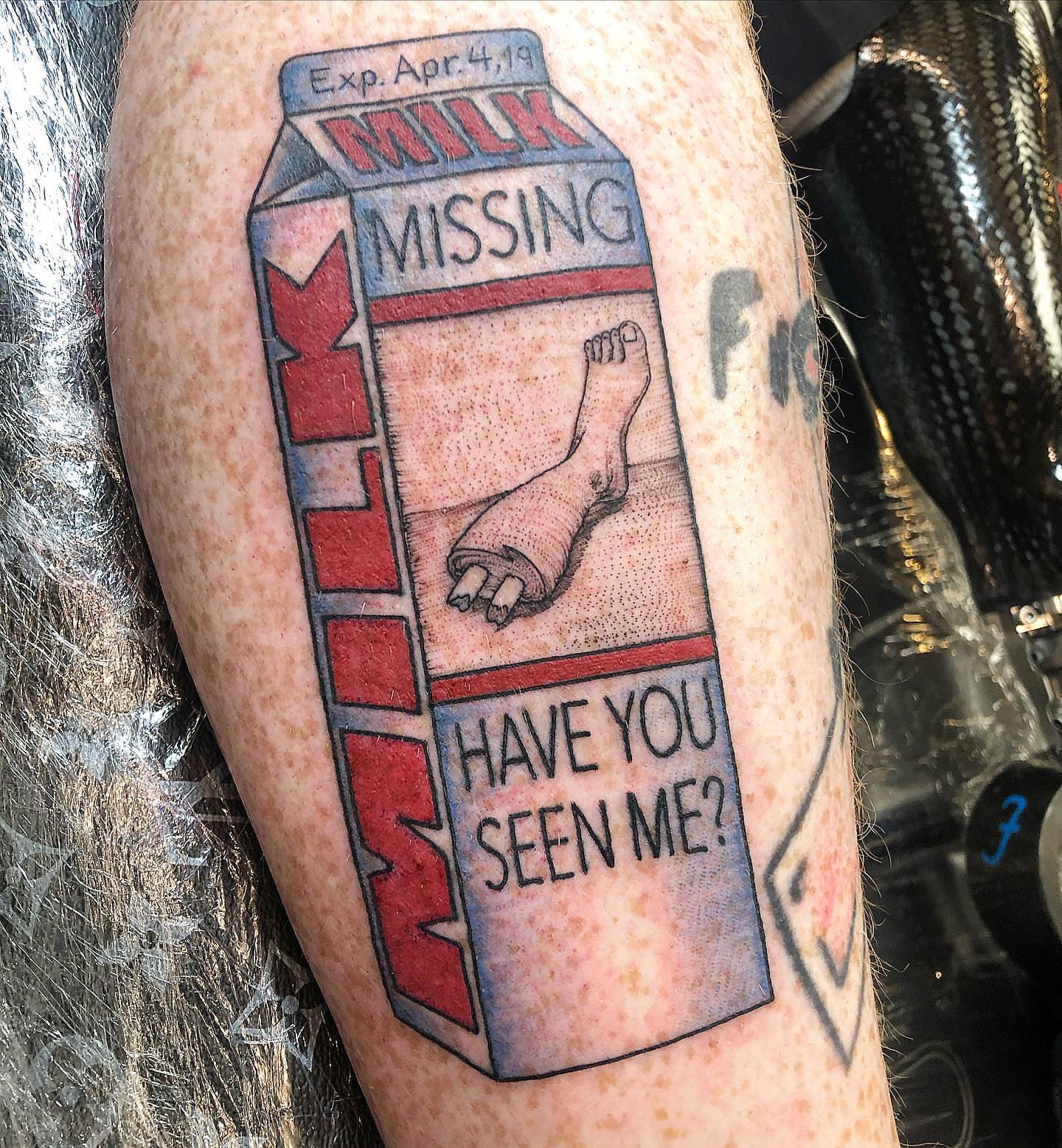 Tattoo by @tattoosbyrzo β dotwork, realism