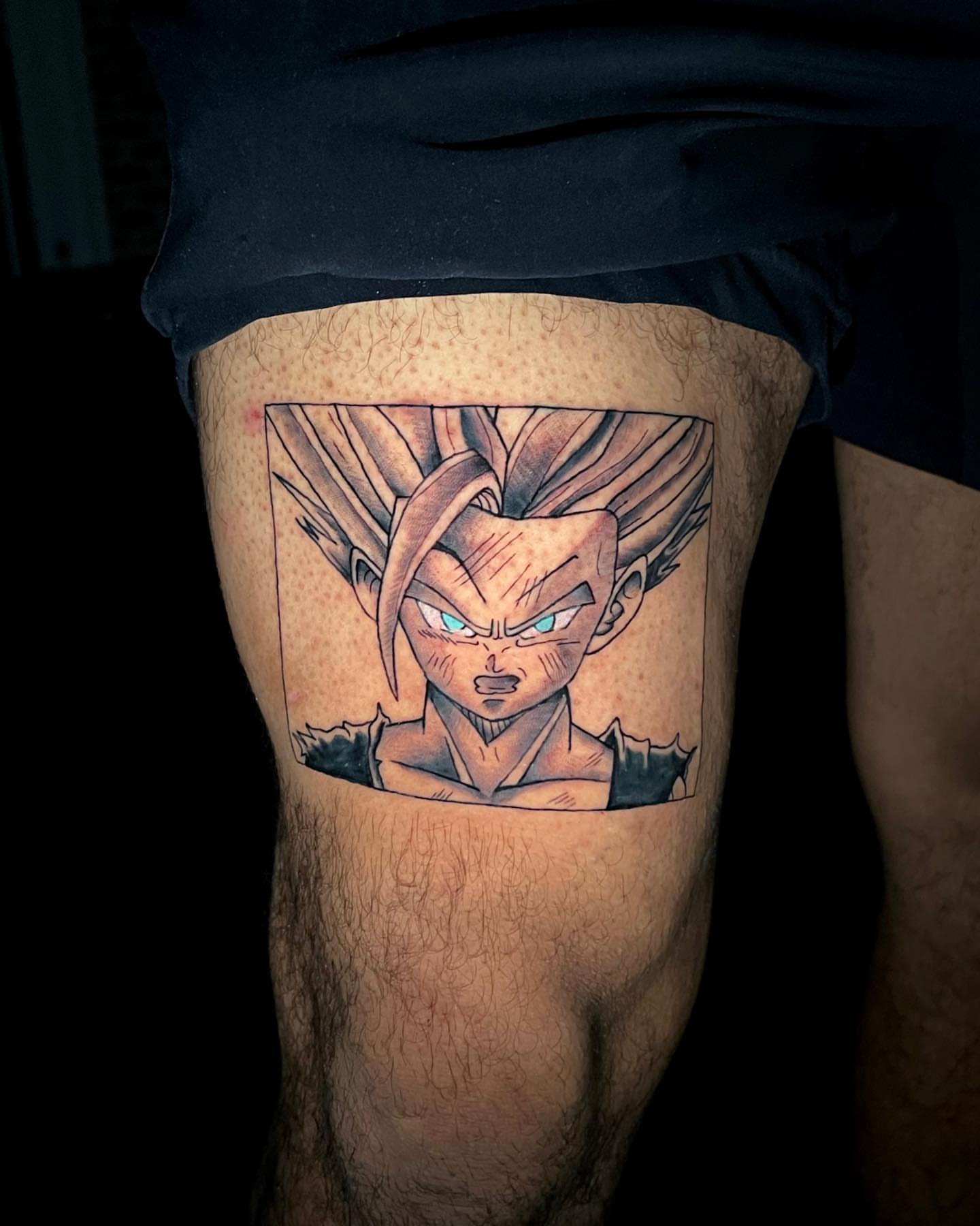Tattoo by @inkedbypanezo — anime