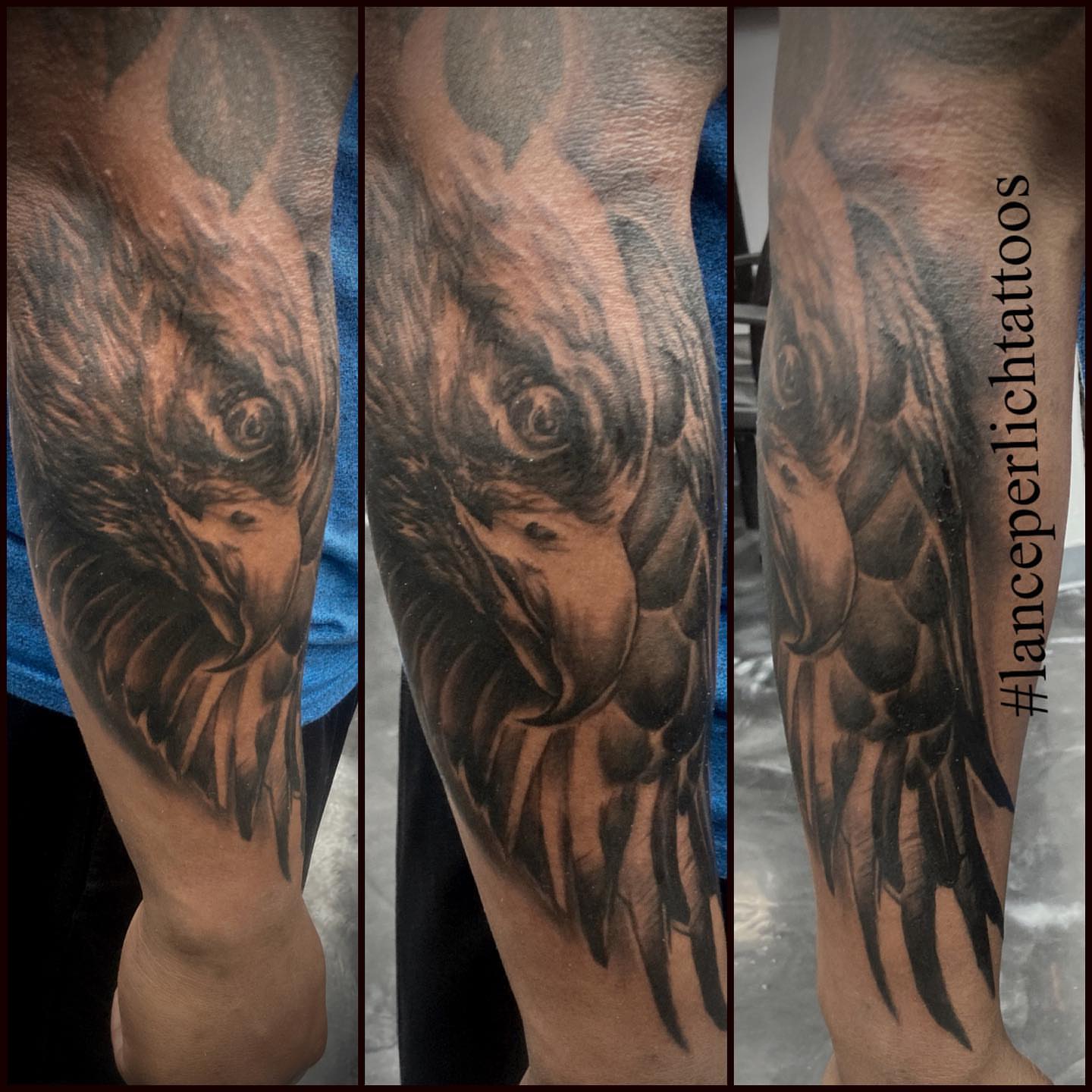 Tattoo by @lanceperlichtattoos — realism, black_and_grey