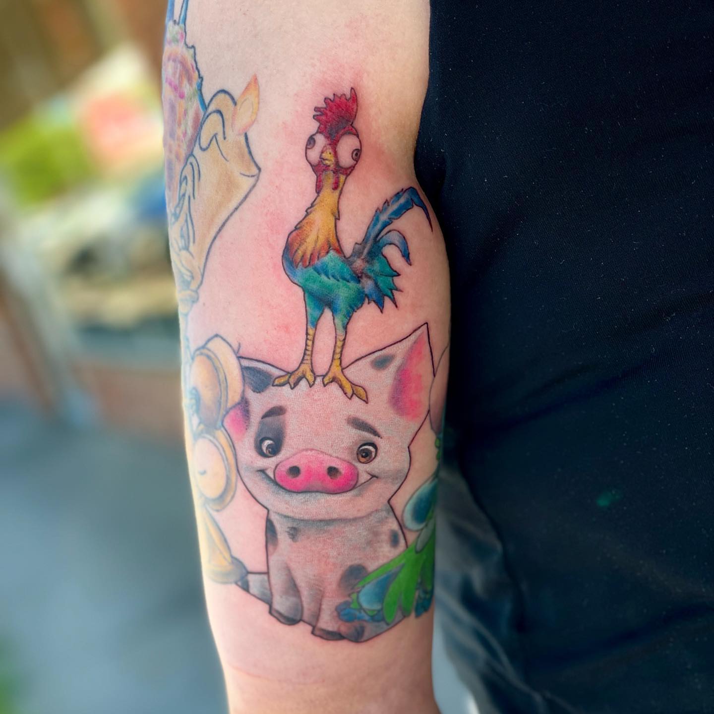 Tattoo by @jeffywong09 — watercolor