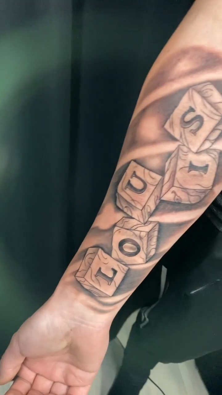 Tattoo by @kodi_tattoo β realism, black_and_grey