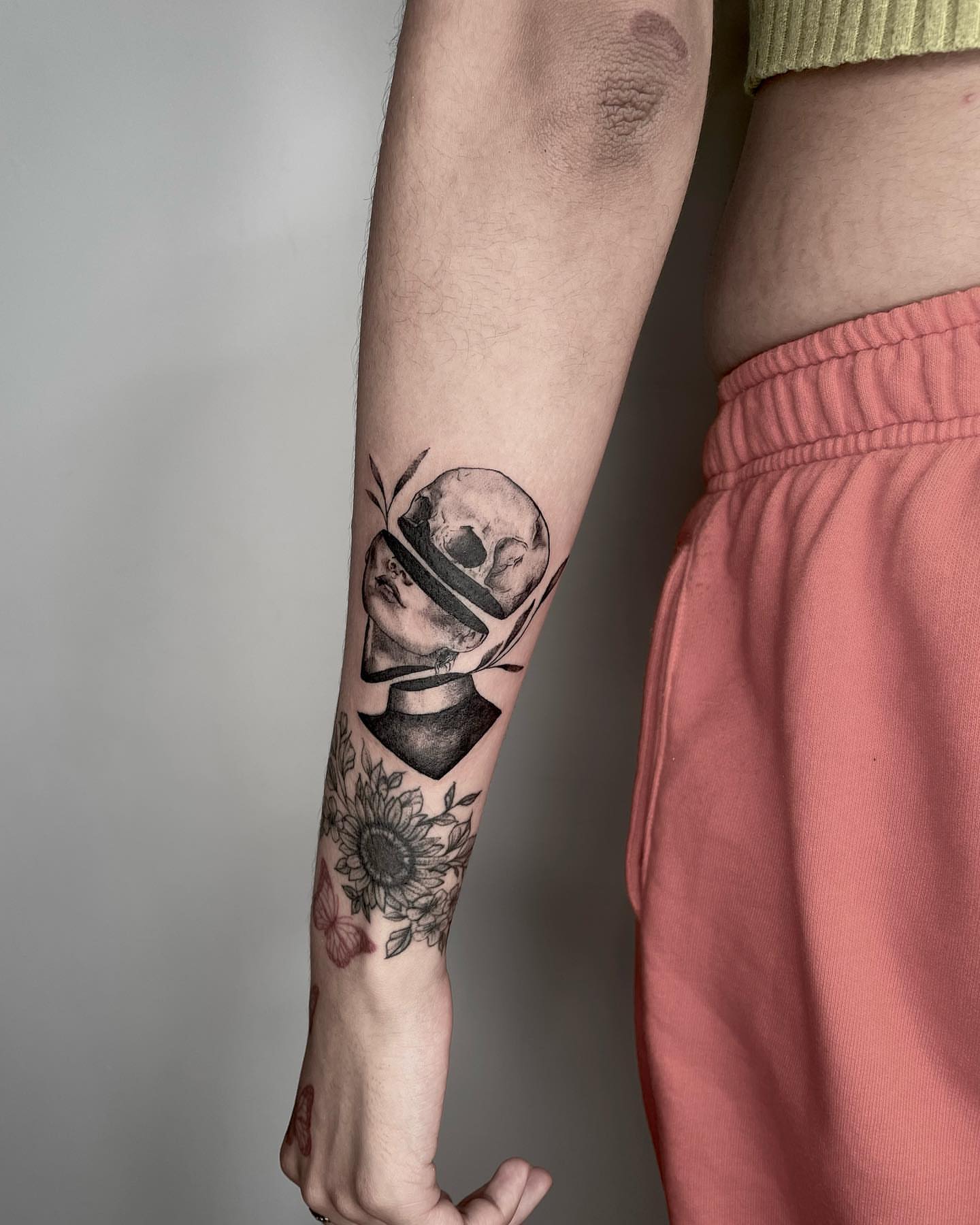 Tattoo by @sabrina_tattoos_ — black_and_grey