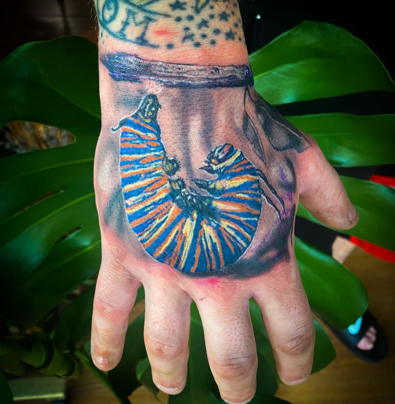 Tattoo by @lauren_tattoosart — dotwork, realism