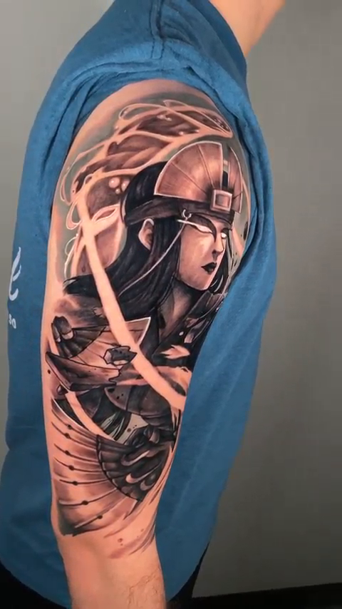 Tattoo by @truepigments — realism, black_and_grey