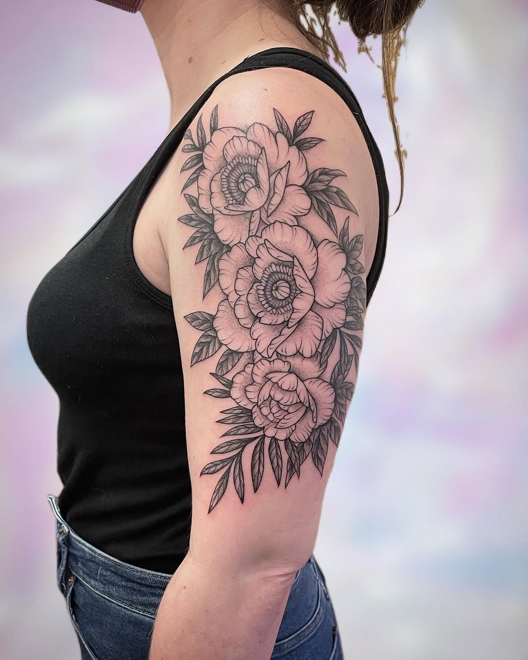 Tattoo by @beaniethemeanietattoo — fine_line, black_and_grey