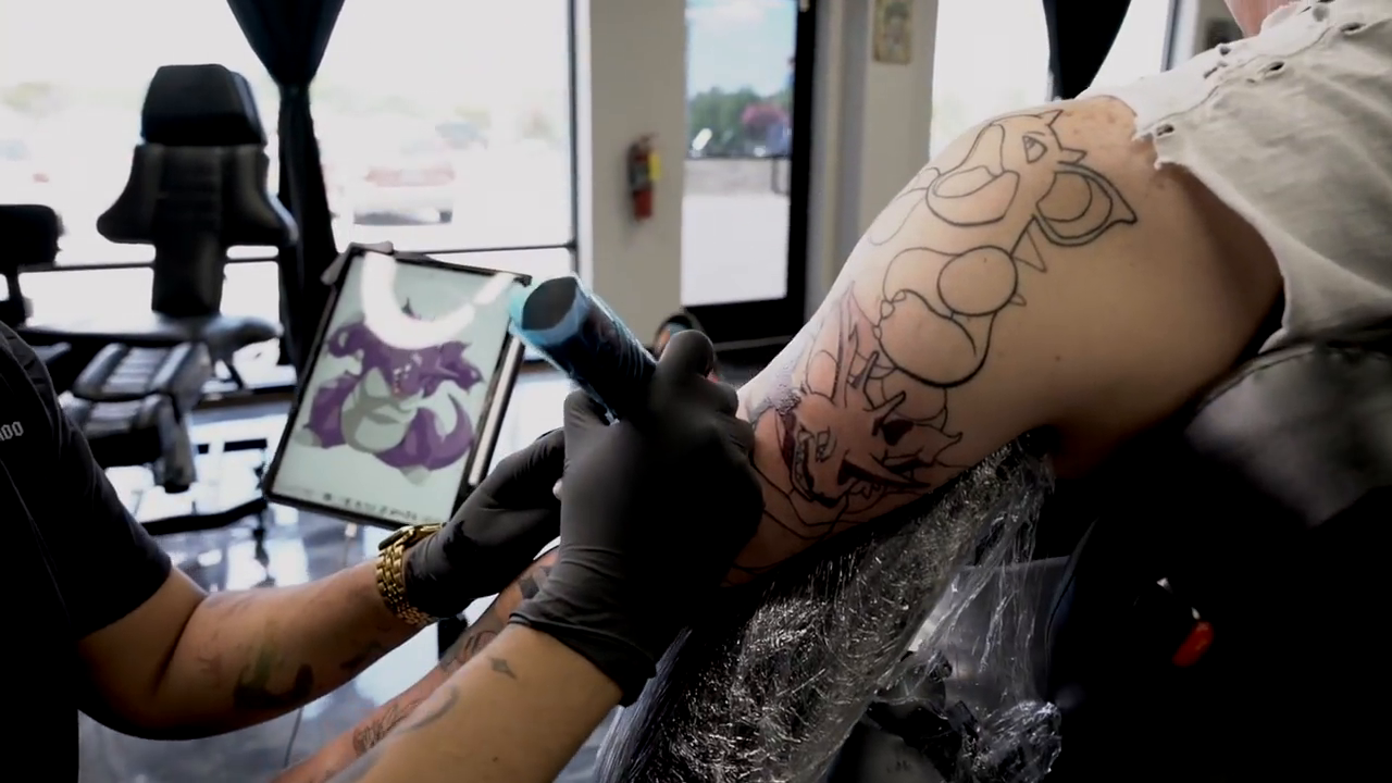 Tattoo by @truepigments — neo_traditional