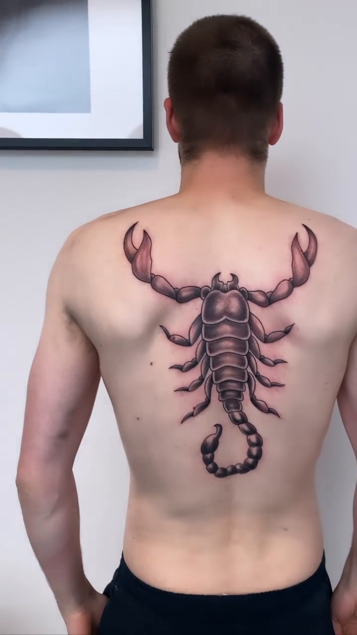 Scorpion realism tattoo by Tattoo Artist πΊπΈ