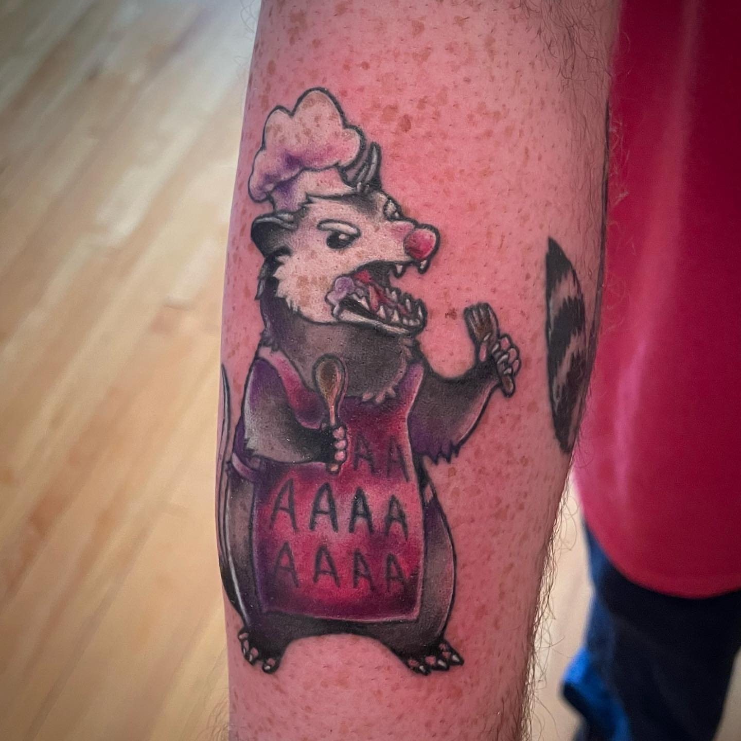 Tattoo by @darkwood.tattoos — watercolor