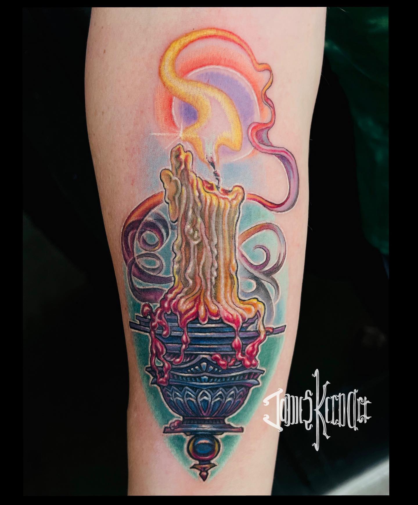 Tattoo by @jameskernart — new_school, illustrative