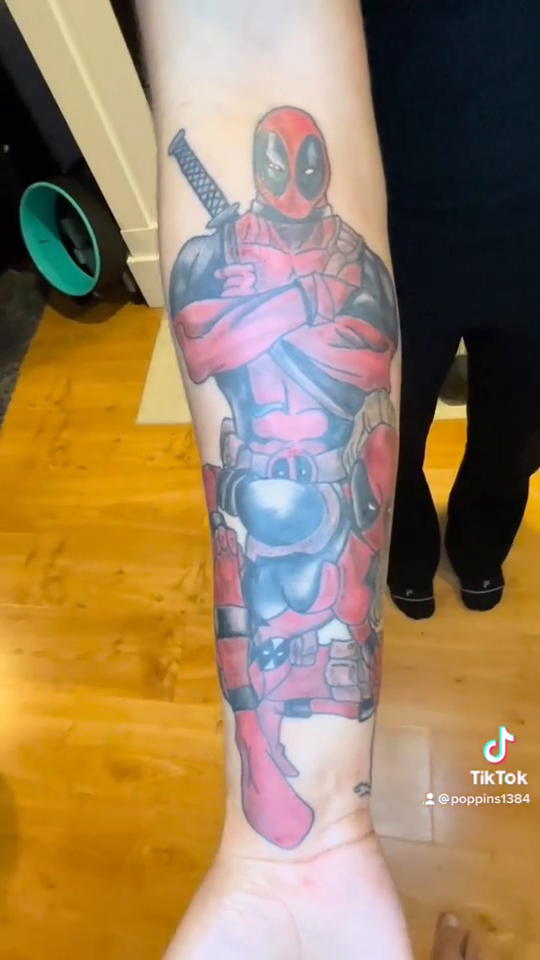 Tattoo by @poppins1384 — anime