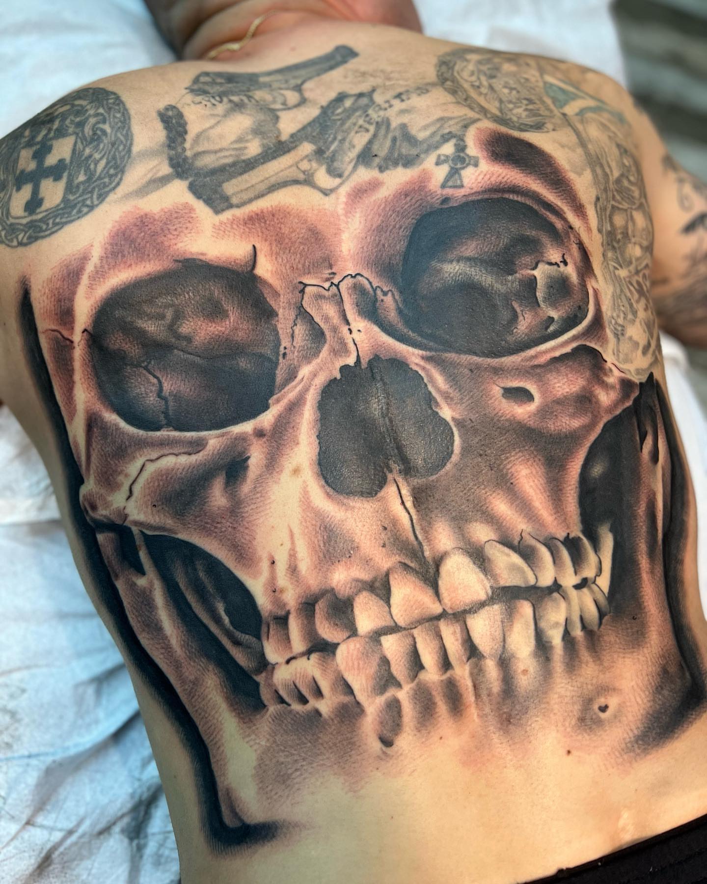 Tattoo by @mikeatidwell — realism, dark_realism