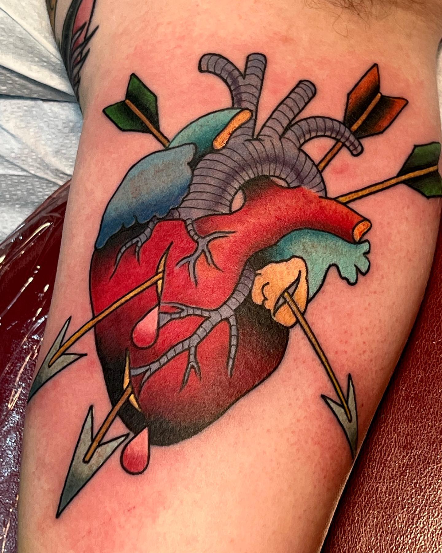 Tattoo by @mikeatidwell — american_traditional
