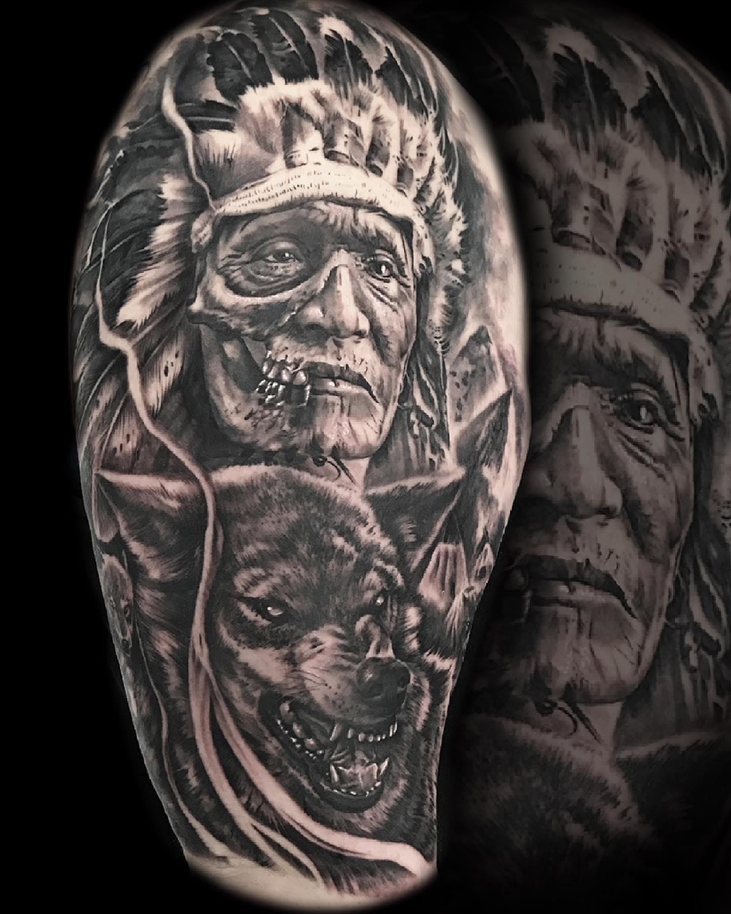 Tattoo by @davenazgul β black_and_grey, realism