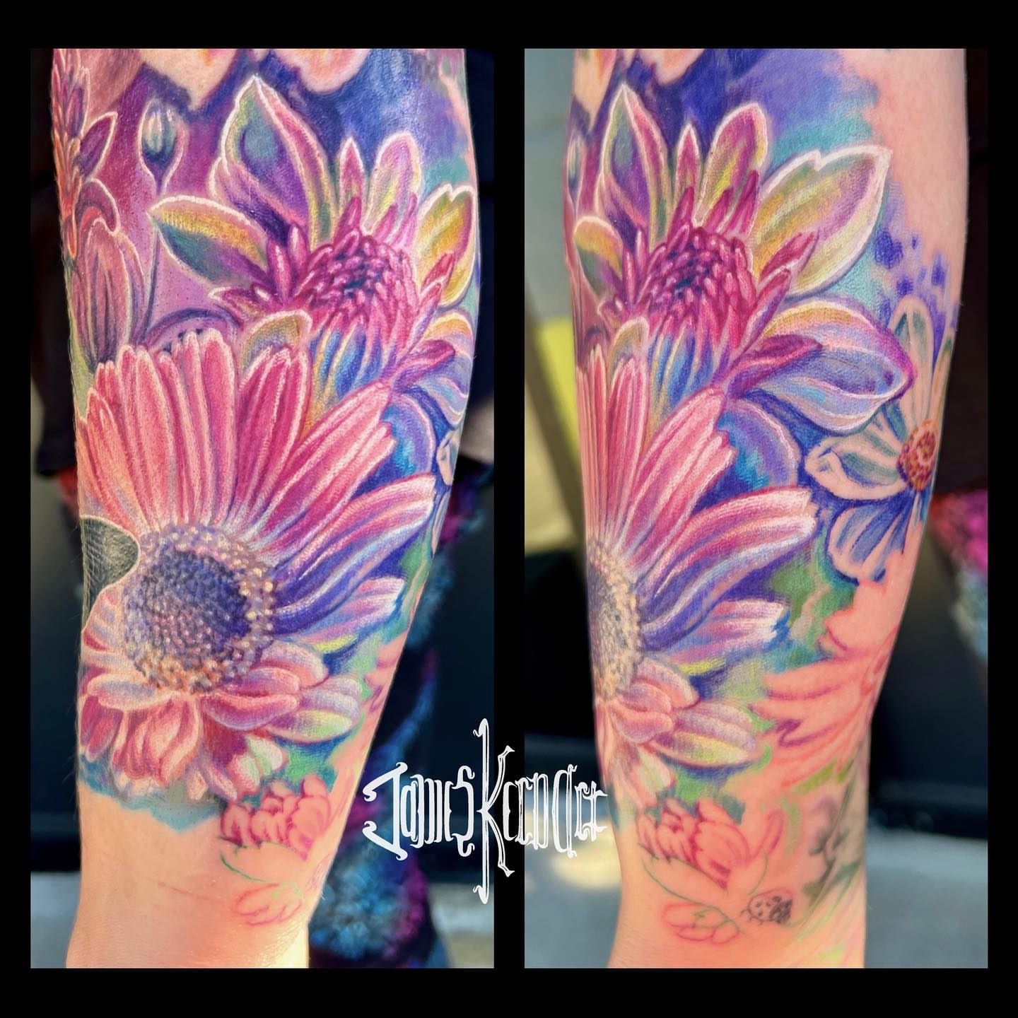 Tattoo by @jameskernart — watercolor