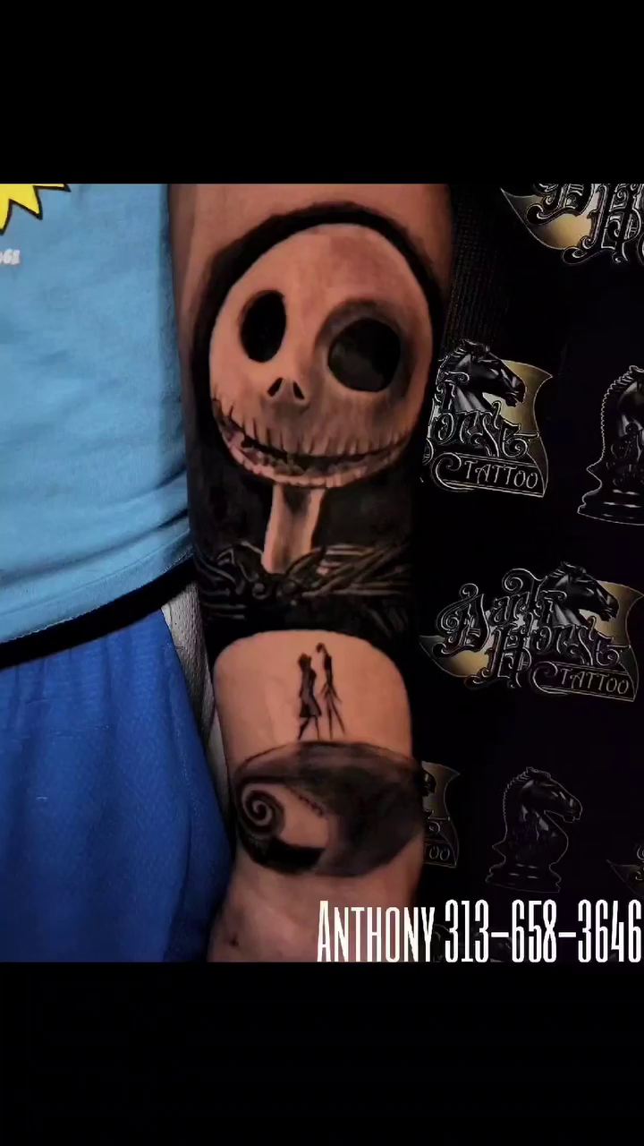 Tattoo by @antmantattoos — realism, dark_realism