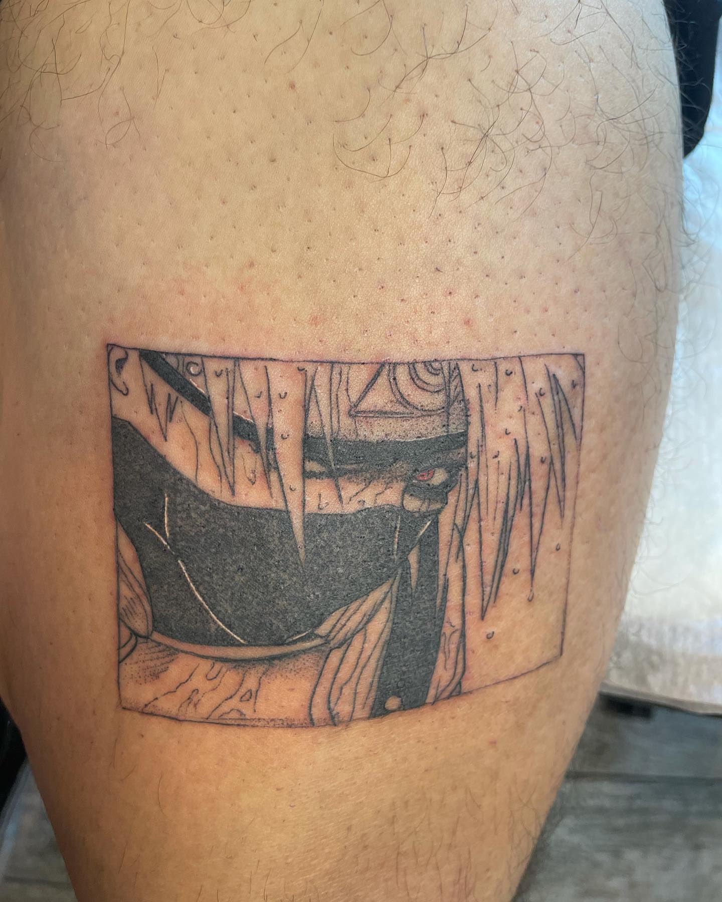 Tattoo by @dannysan14 — dotwork