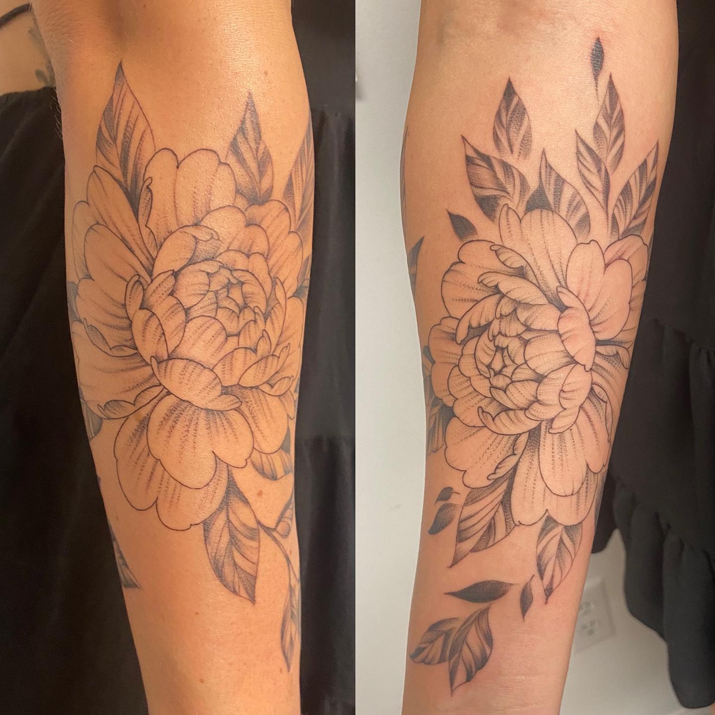 Tattoo by @thora_lorelei — black_and_grey