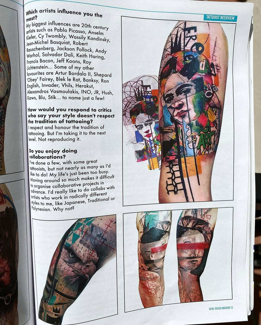 Tattoo by @supremedrone — trash_polka, realism