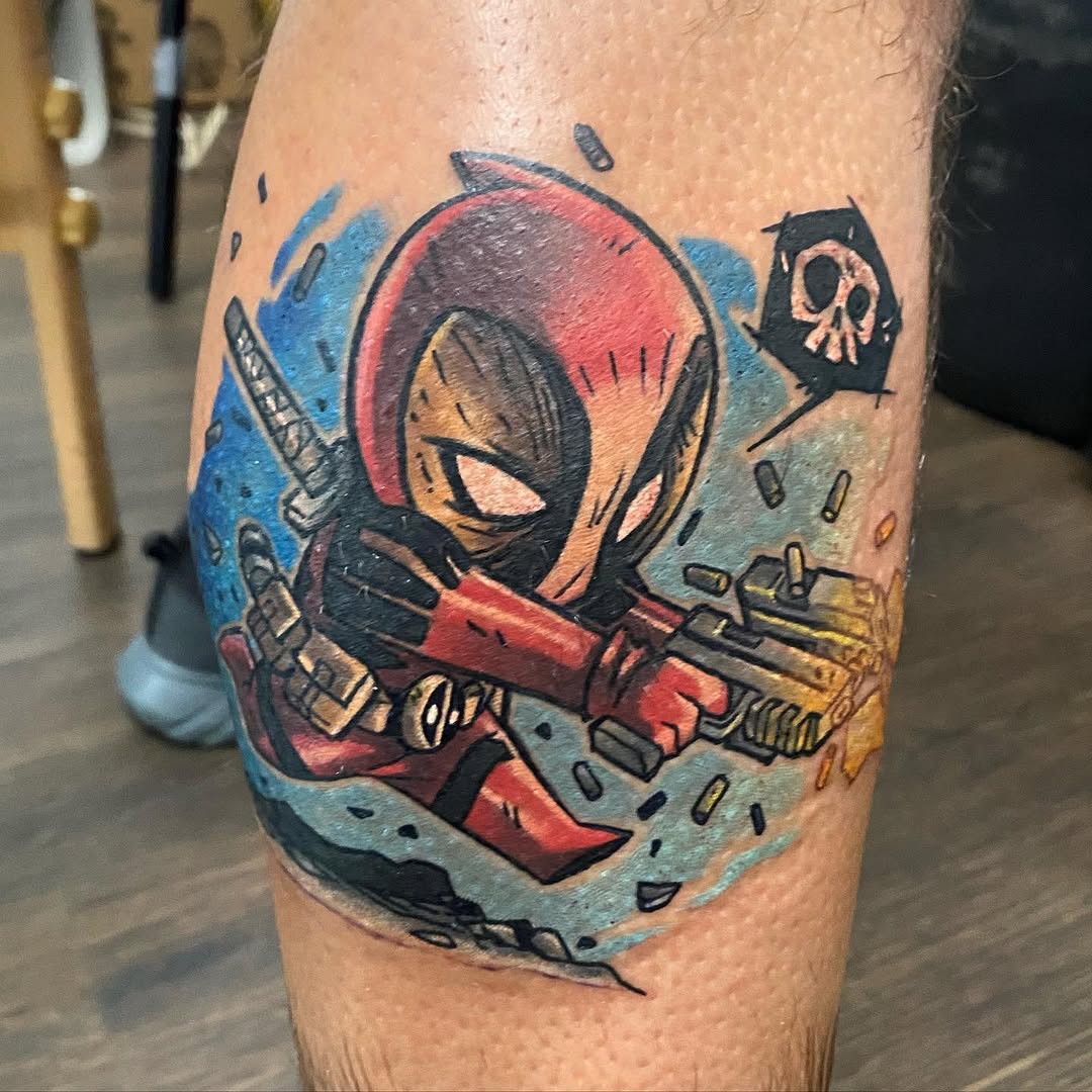 Tattoo by @thebeardedeagle β new_school, anime