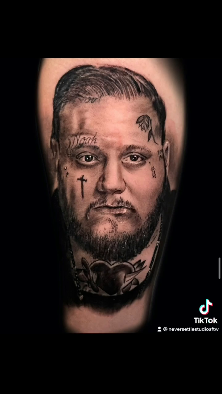 Tattoo by @chanler_tattoos — realism, black_and_grey