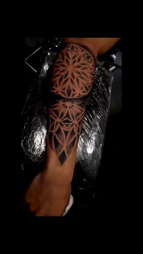 Tattoo by @joebelasco — geometric, dotwork