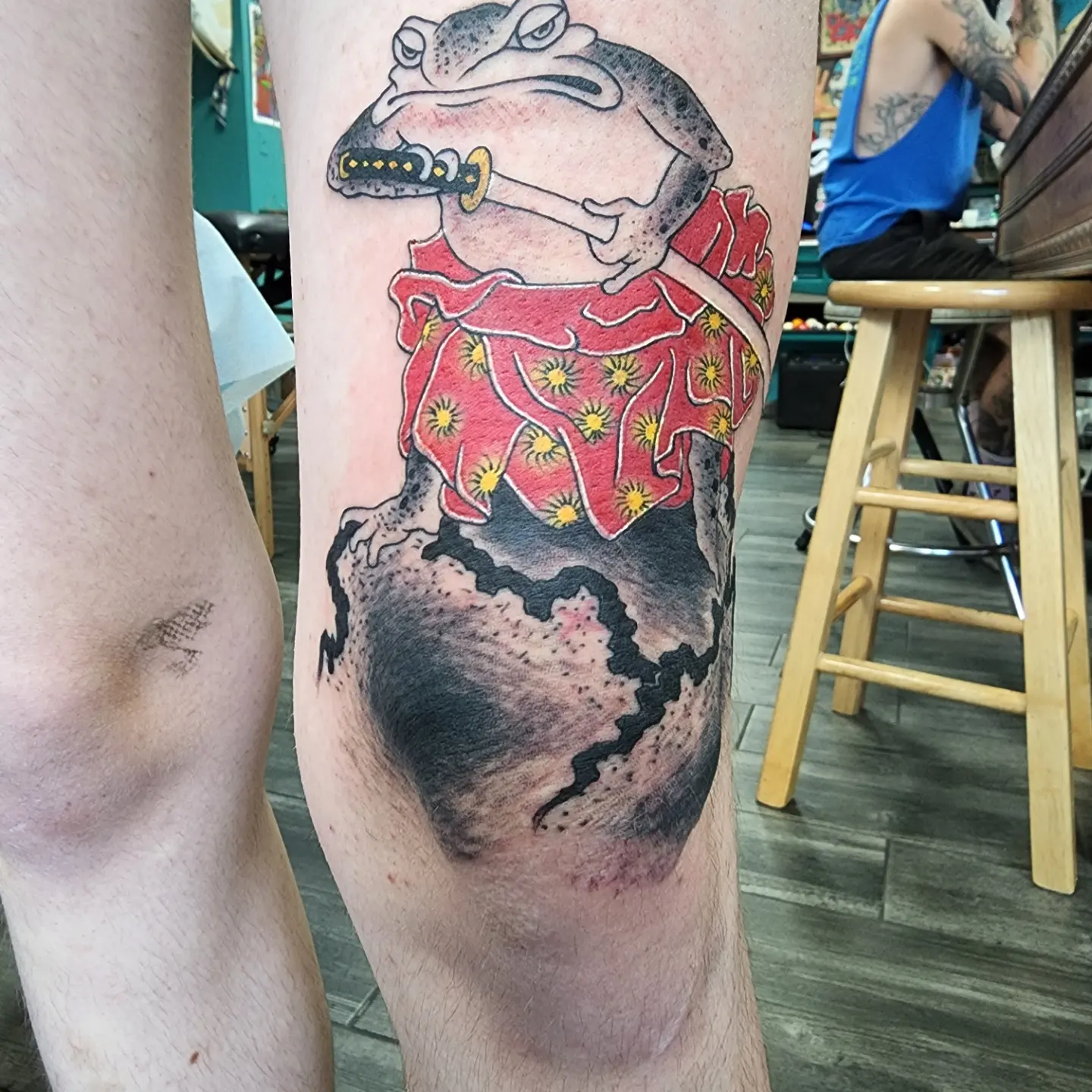 Tattoo by @milesdeoring — realism, japanese_irezumi