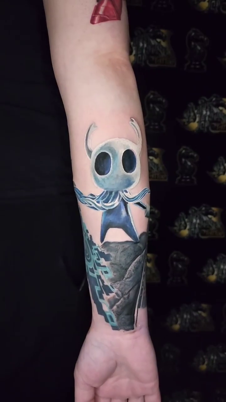 Tattoo by @antmantattoos — anime