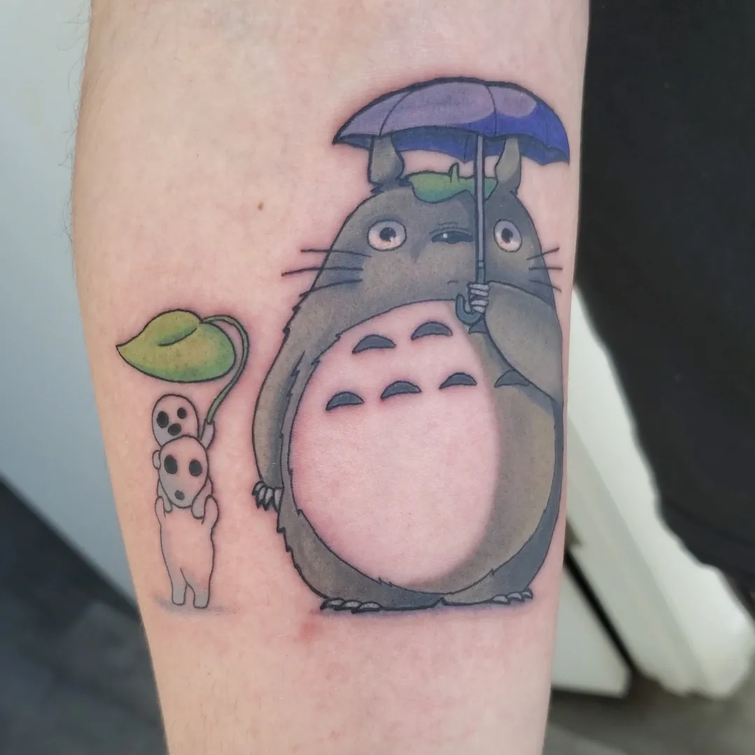 Tattoo by @gwai_lo_joe — anime