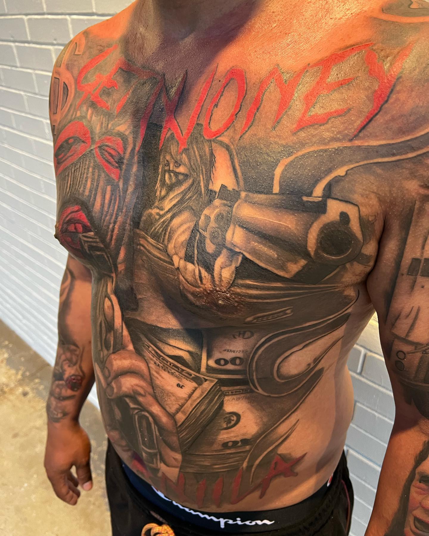 Tattoo by @inkmeupt — realism, dotwork