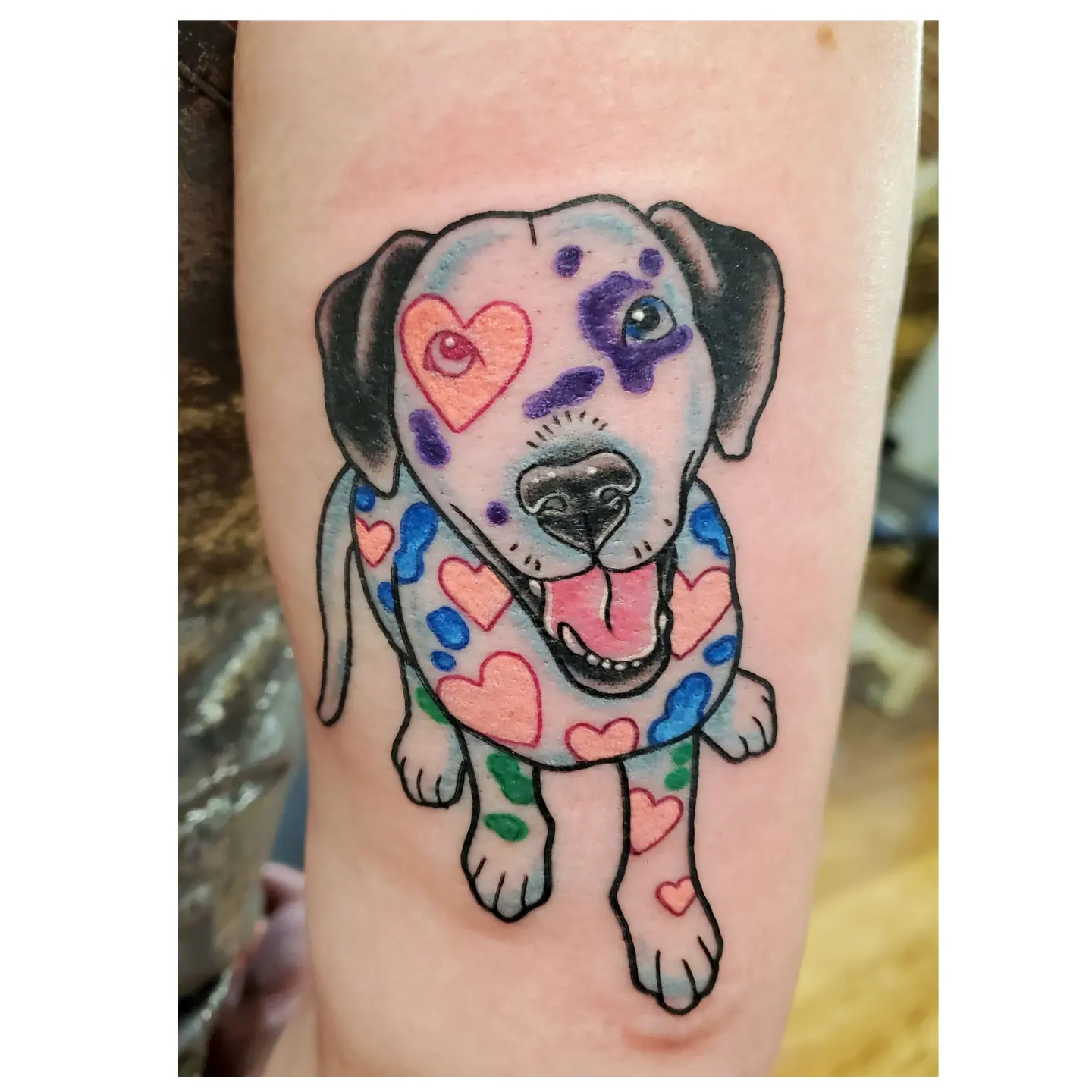 Tattoo by @katy_did_it — dotwork