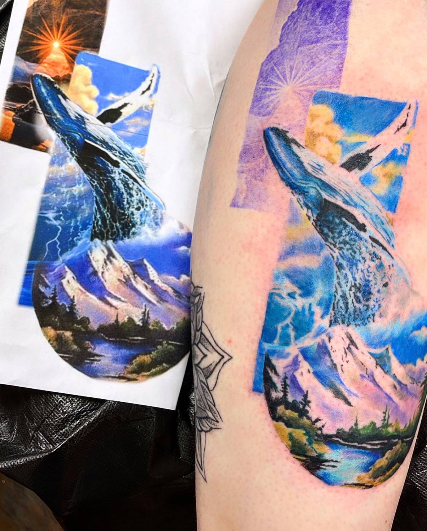 Tattoo by @rock_platinumkoi — watercolor, illustrative