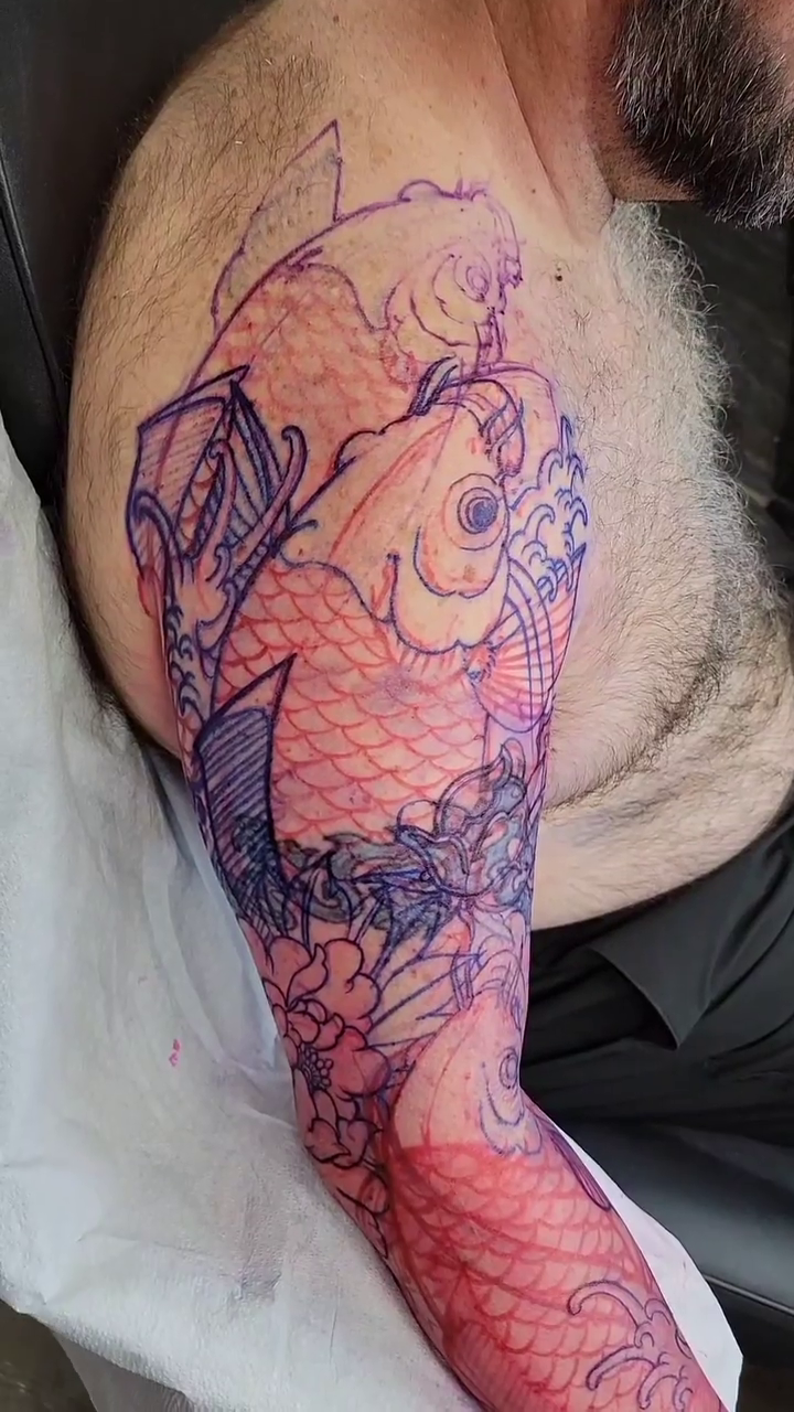 Tattoo by @mrjamesvaughn — japanese_irezumi