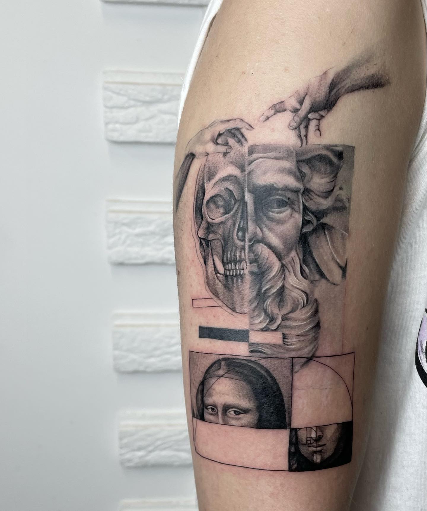 Tattoo by @tattoo__garden β realism, surrealism