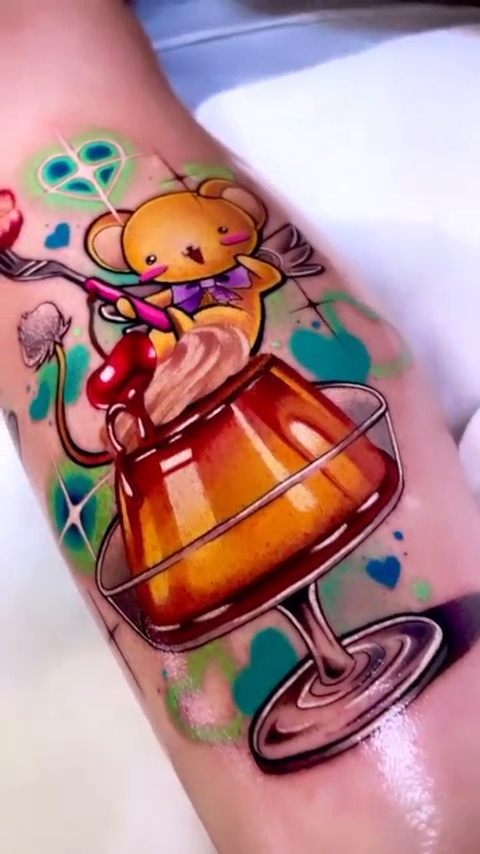 Tattoo by @tamagothchick β new_school