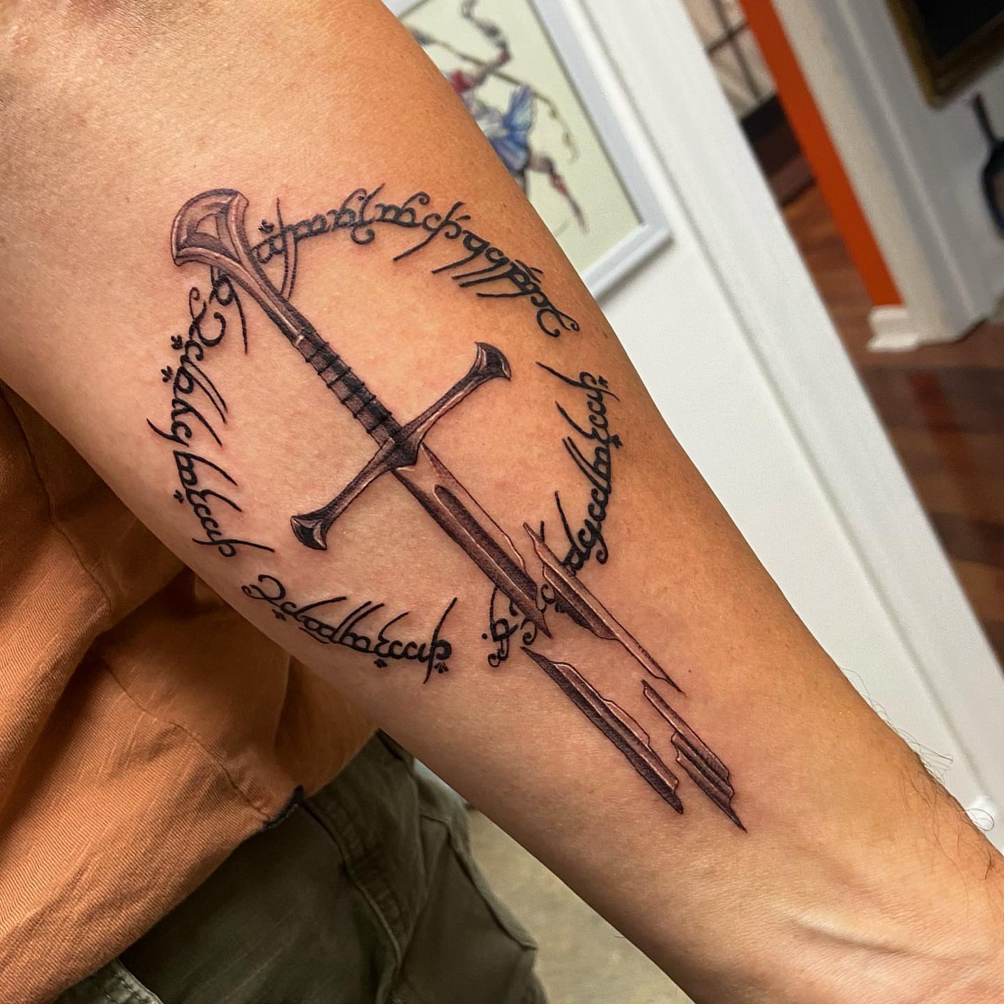 Tattoo by @thora_lorelei — black_and_grey