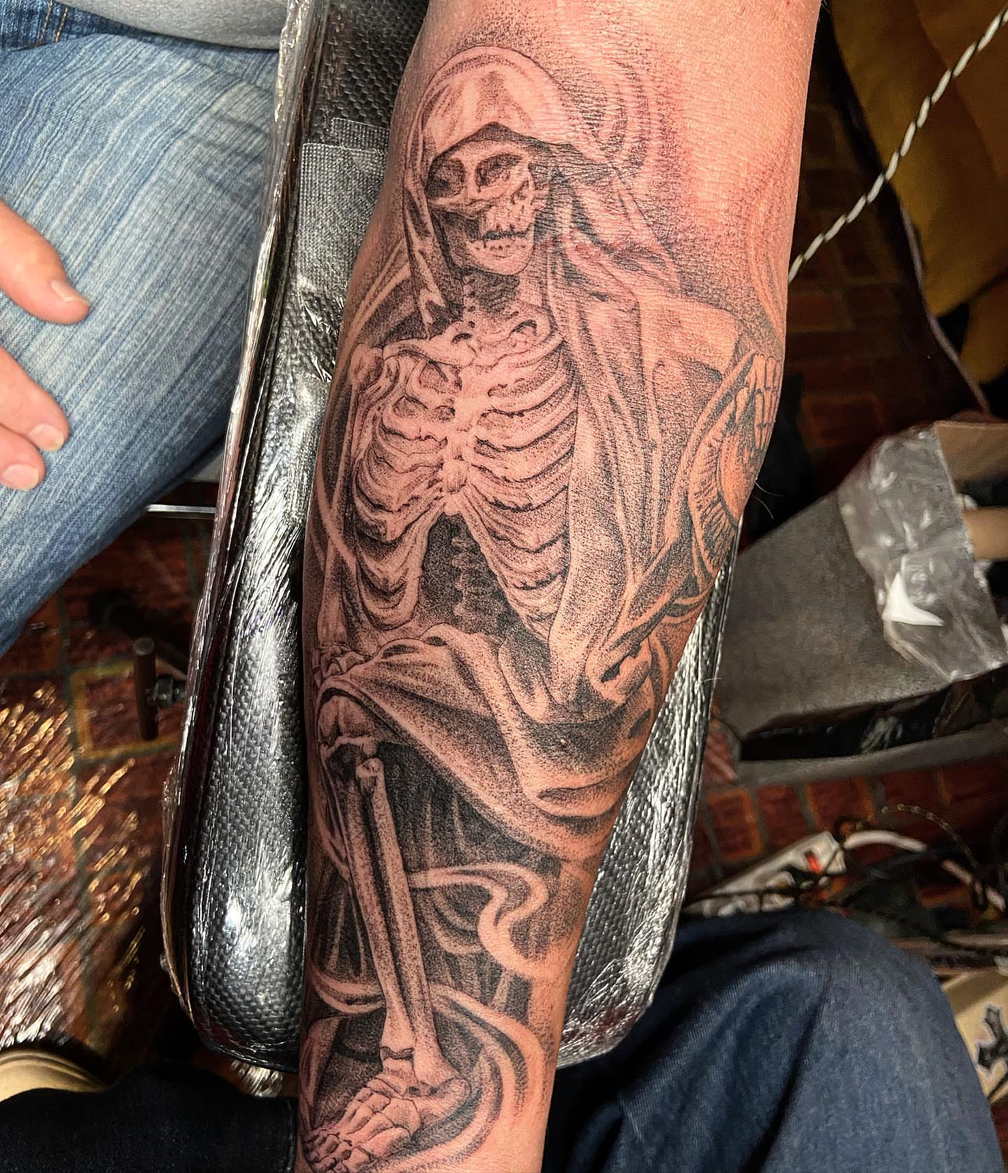 Tattoo by @jakemasri โ realism, black_and_grey
