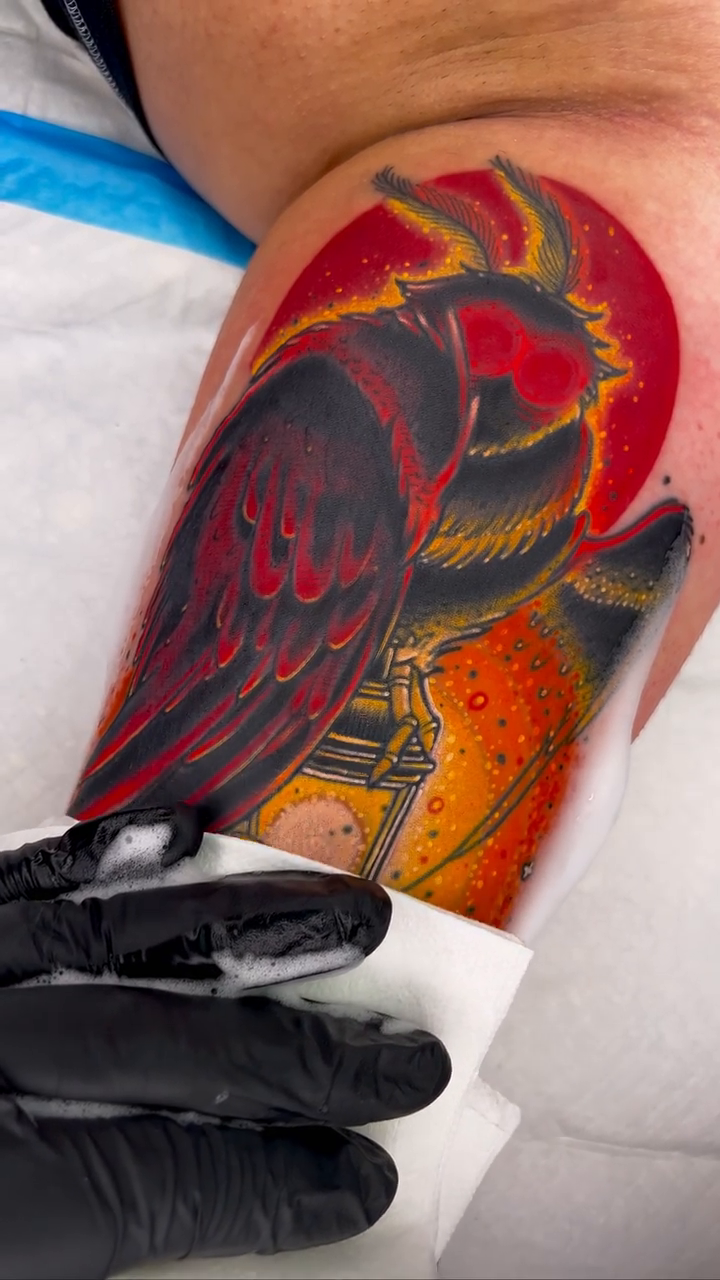 Tattoo by @ali_tattoos — realism, dark_realism
