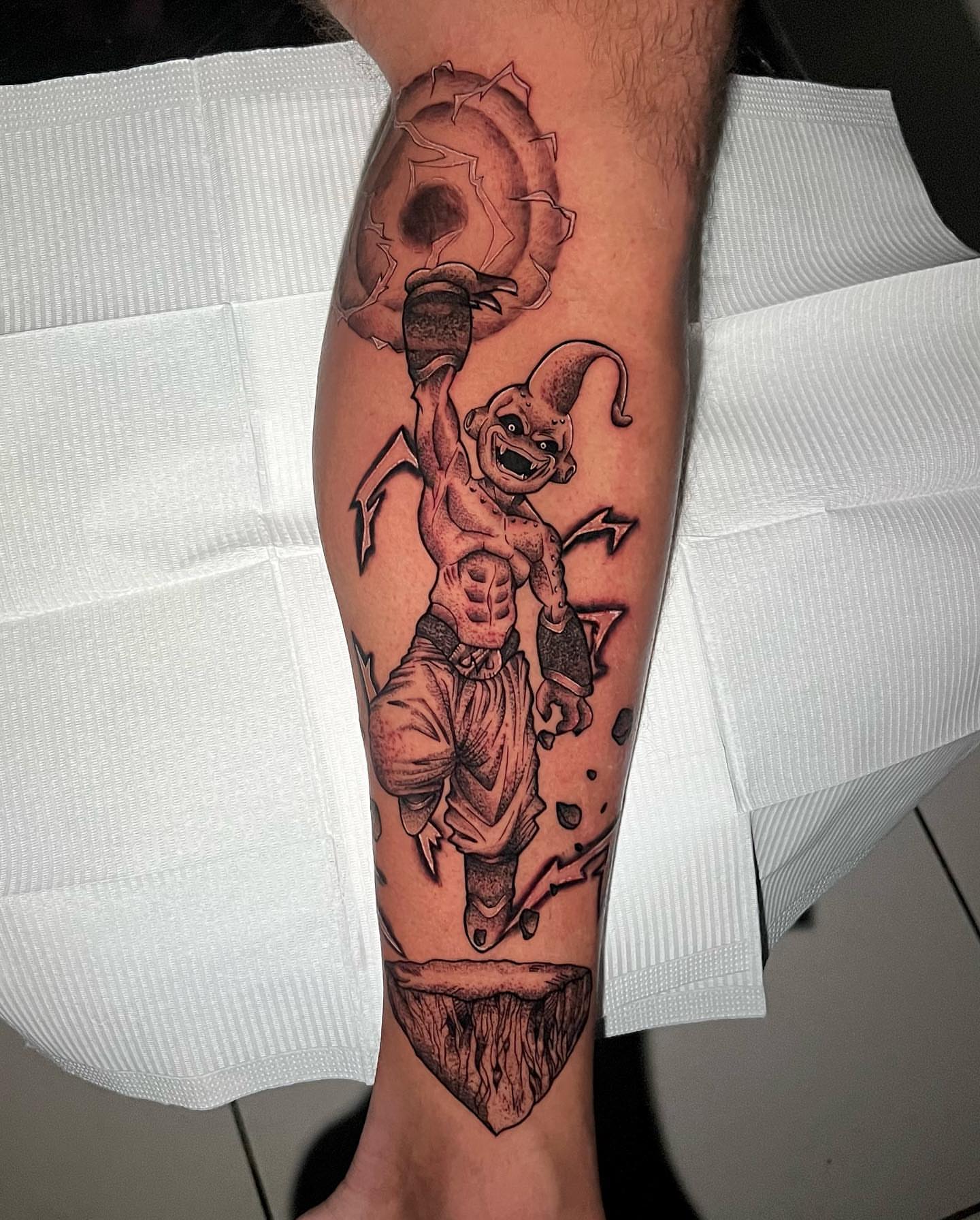 Tattoo by @inkedbypanezo — black_and_grey