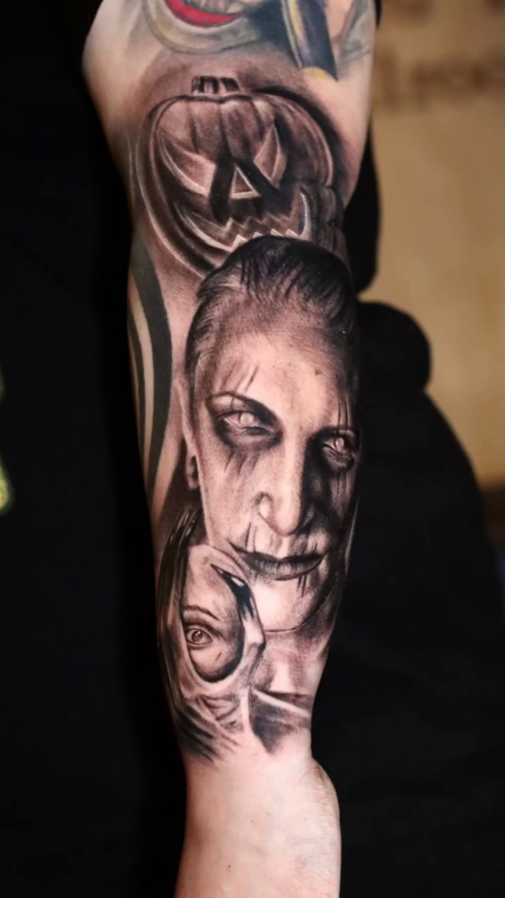 Tattoo by @nik__ink — realism, dark_realism