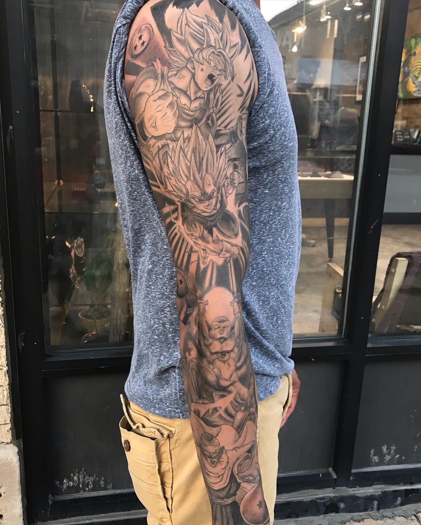 Tattoo by @alfredo_diazflores — anime