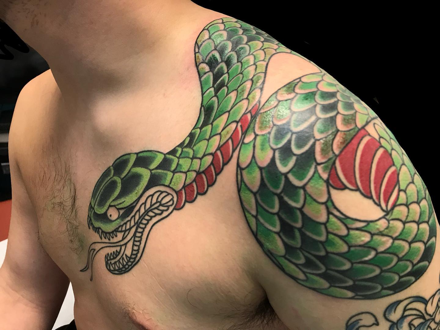 Tattoo by @mikeatidwell — american_traditional