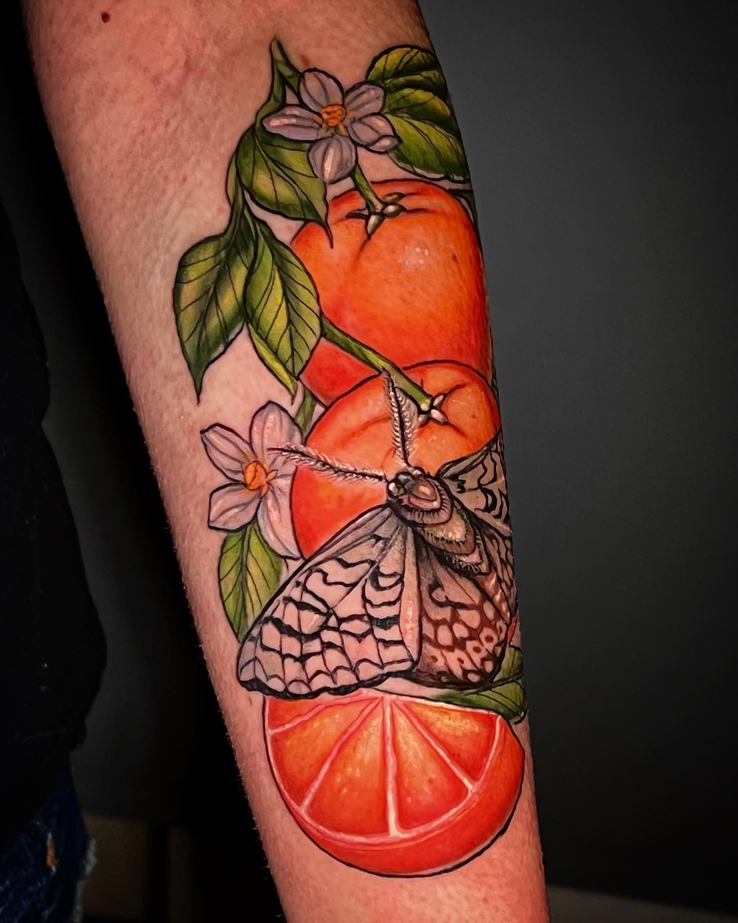 Tattoo by @joshgreentattoo — realism, watercolor