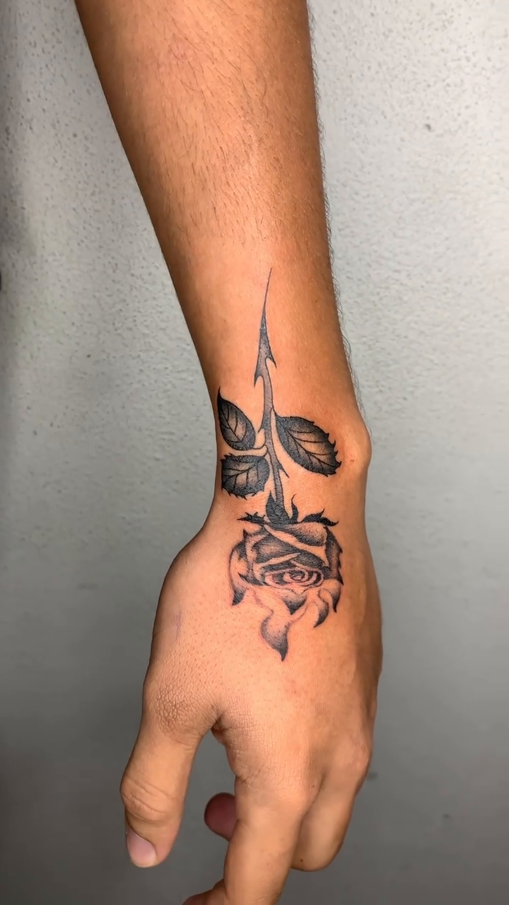 Tattoo by @sdtatoo — black_and_grey, realism