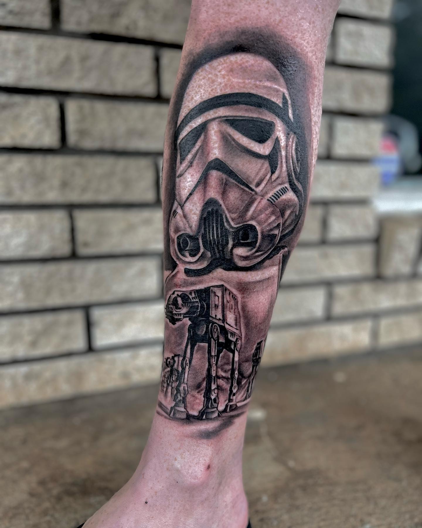 Tattoo by @chriscooperink — realism, black_and_grey
